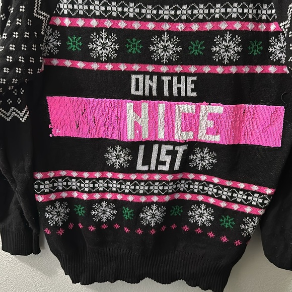 Naughty or Nice Christmas Sweater - Picture 4 of 5